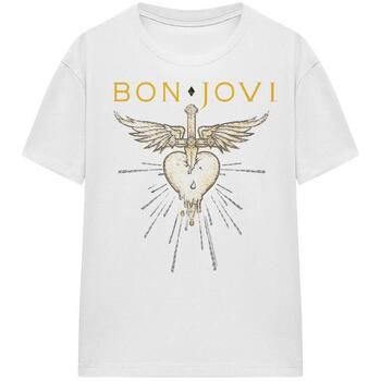 Bon Jovi Camiseta Greatest Hits para mujer