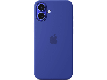Apple Funda de silicona con MagSafe para iPhone 16 Plus, Azul ultramar