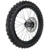 rueda neumatico con camara llanta y disco de freno 70100-17 mic 40m delantera eje 12mm para pit bike dirt bike