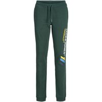 jack  jones pantalon chandal 12217064 jpstnate sweat pants jnr trekking green para nino