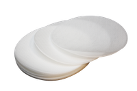 obleas circular acabado liso para turrones y pasteleria 25 hojas