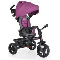 triciclo byox rapido con respaldo ajustable purpura
