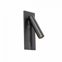 aplique de pared lector led con usb gabo 4w