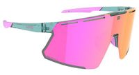 azr vision rx gafas turquesa cristal rosa   lente transparente