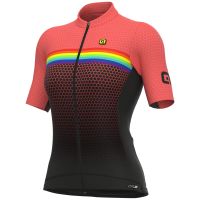 ale womens pr-s bridge short sleeve jersey - xs - orange
