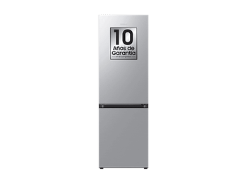 Frigorífico combi - Samsung Smart RB34C602DSA/EF, No Frost, 185.3cm, 344l, Mono Cooling, WiFi, Inox