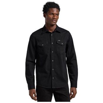 Lee Camisa manga larga 112363913 REGULAR WESTERN-BLACK para hombre