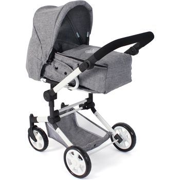 Cochecito Convertible Jara, Jeans Gris