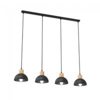 lampara colgante tuno 4 luces