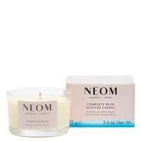 Neom Wellbeing London Scent To Calm and Relax Complete Bliss Scented Candle (Travel) 75g