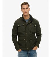 superdry para hombre m5012190a chaqueta merchant wax racer verde xxl casual algodon