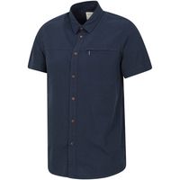 mountain warehouse camisa manga corta nut para hombre