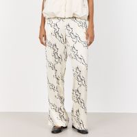 levete room kennedy floral-print woven trousers - l  40