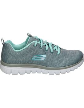 Zapatilla Skechers Graceful Twisted Fortune Gris 12614-gymn 38