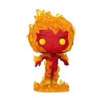 figura coleccionable funko pop human torch fantastic four