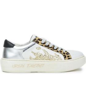 de KANGAROOS DEPORTIVAS DE MUJER K179-9 BLANCO-PLATA-LEOPARDBLANCO-PLATA-LEOPARD