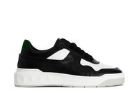 zapatillas deportivas de piel para hombre blackwhite