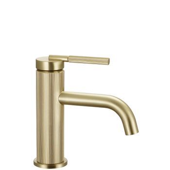 Grifo De Lavabo Rea Js-b348bg Argon Low Brush Gold