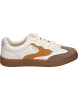 zapatillas mustang roy en beige y mostaza 38