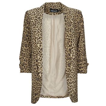 Pieces Chaqueta PCBOSS 3/4 PRINTED BLAZER para mujer