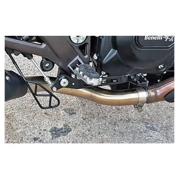 Tubo de escape Benelli 502 C decatalizador inox Mass