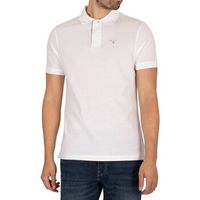barbour polo polo de pique de tartan para hombre