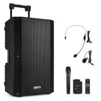 altavoz portatil 15 vonyx vsa700-bp 174060