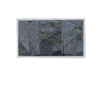 espejo rectangular negro - led antivaho 80x100 negro 3000k calida