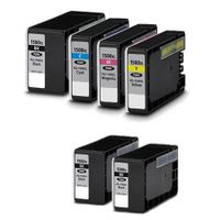 compatible multipack canon maxify mb2155 printer ink cartridges 6 pack -9182b001aa