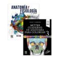 lote hansen - patton anatomia netter cuaderno de anatomia para colore