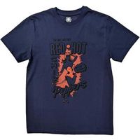 red hot chili peppers tops y camisetas in the flesh para mujer