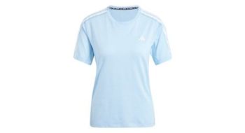 Camiseta de manga corta  strong adidas performance own the  strong run azul  mujer
