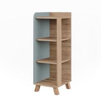 mueble midi karen 30 x 90 cm con 4 estantes vicco