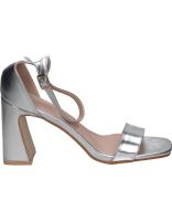 sandalias de tacon polka 240 plateadas 39