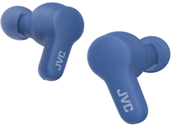 Auriculares True Wireless - JVC HA-A7T2AE, 3 modos sonido, Micrófono, Sensor táctil, 24 h, Azul