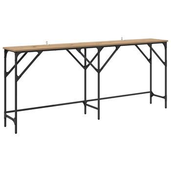 Mesa Consola Roble Artisan 180 X 29 X 75 Cm