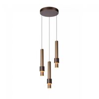 lampara colgante led margary 3x4w