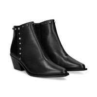 lodi botines con tacon mujer - negro talla 40