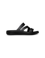sandalias crocs getaway strappy mujer black