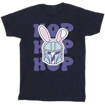 Disney Camiseta manga larga The Mandalorian Hop Into Easter para niña
