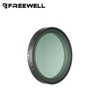 filtro de 1 a 5 paradas freewell vnd para dji osmo action 6 que permite velocidades de disparo cinematograficas y un desenfoque de movimiento suave en condiciones de luz diurna brillante