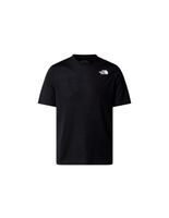 camiseta the north face foundation mountains faces hombre negro