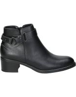 botines con tacon chk10 baiden 12 en negro para mujer 40