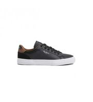 pepe jeans para hombre pms30839 zapatillas kenton court negro 42 piel plano cordones casual