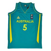 camiseta patty mills australia - peak verde