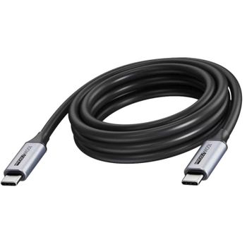 Cable USB Vision TC 5MUSBC/BL 5 m USB-C a USB-C 3.2 Gen 2 20 Gbit/s Negro/Gris