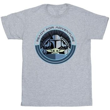 Disney Camiseta manga larga The Mandalorian Ready For Adventure para niña