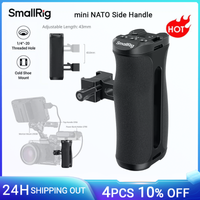 smallrig mini manija lateral nato jaula universal para camara empunadura nato de aluminio para sony para canon para nikon con zapata fria -4840