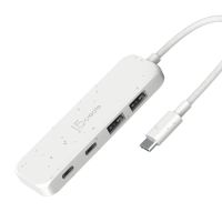 concentrador usb-c j5create jch342ew 4 puertos usb 32 gen 2 10 gbps