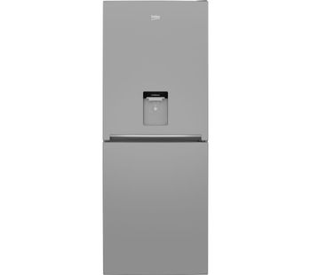 BEKO Slim American Style Fridge Freezer CFG1790DW 50/50 - Silver, Silver
